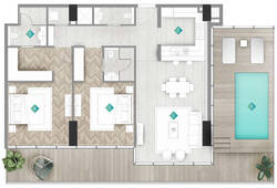 2 bedroom apartment